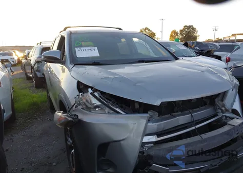 2017 Toyota Highlander Le из США, поврежденный, VIN 5TDZZRFH7HS212370